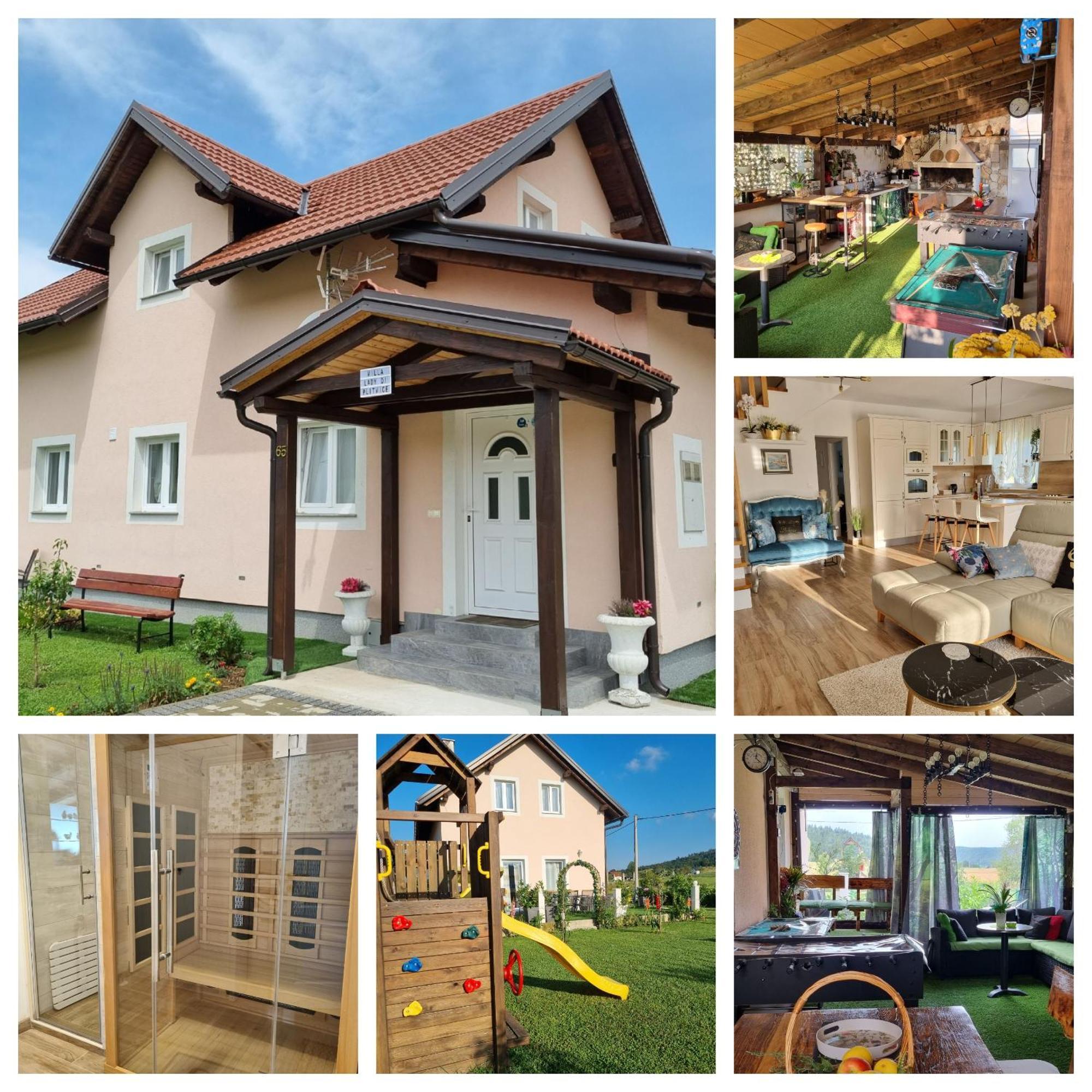 Villa Lady Di Plitvice Vrhovine Exterior foto